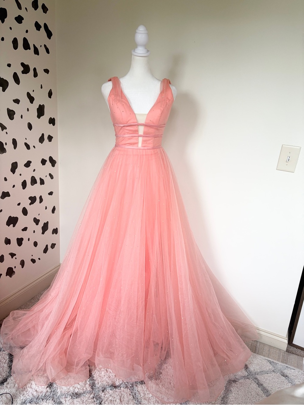 Sherri Hill Coral Dress